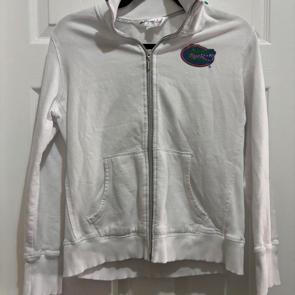 Florida-gators Women's White Hoodie